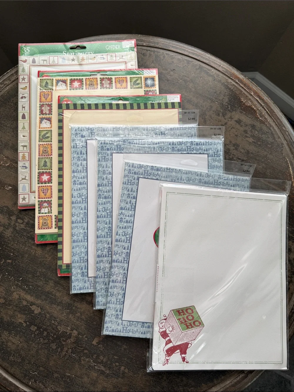 Lot of 10 Packages Themed Stationary Collection 8.5 x 11 inch